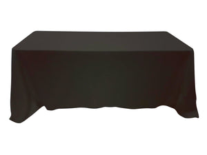 90'' x 132'' fire retardant tablecloth