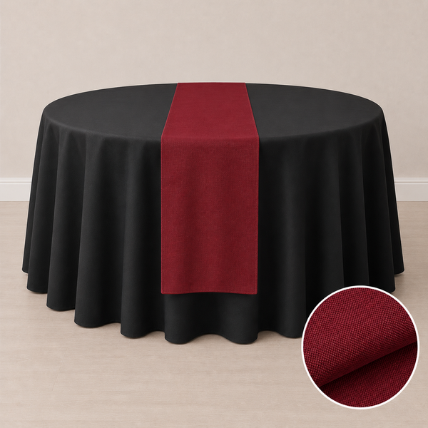 12'' x 108'' regular fabric table runner