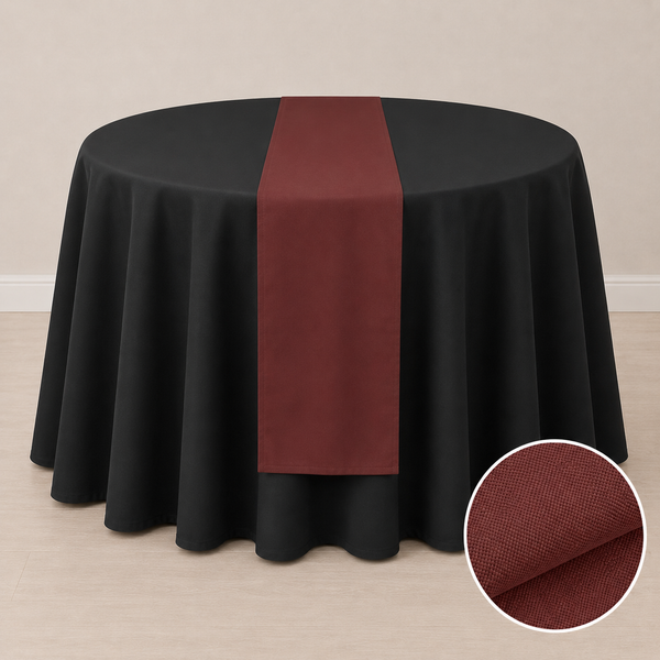 12'' x 108'' regular fabric table runner