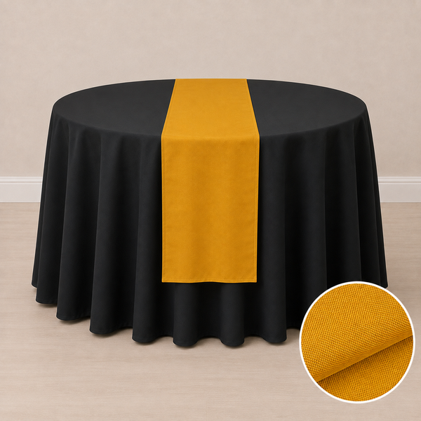 12'' x 108'' regular fabric table runner