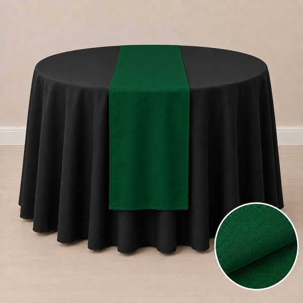 12'' x 108'' regular fabric table runner