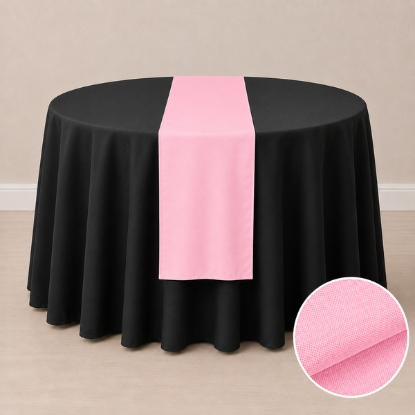 12'' x 108'' regular fabric table runner