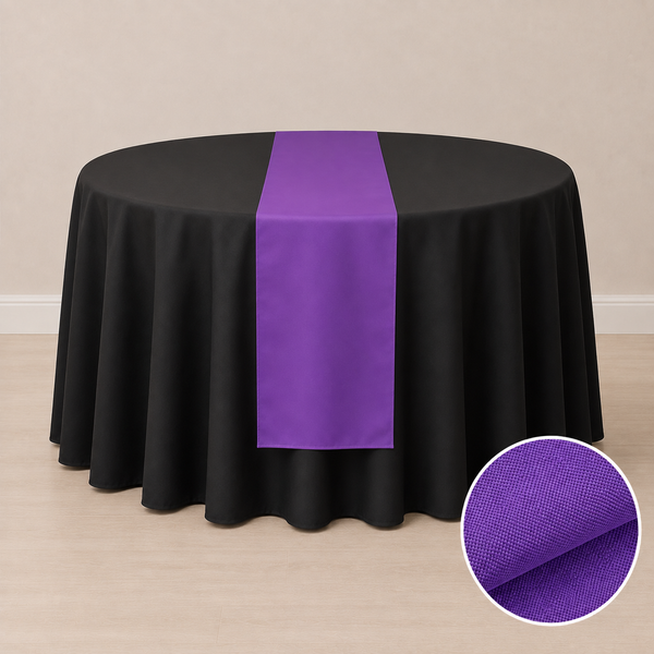 12'' x 108'' regular fabric table runner
