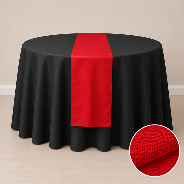 12'' x 108'' regular fabric table runner