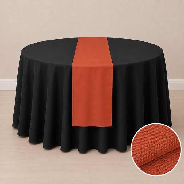 12'' x 108'' regular fabric table runner