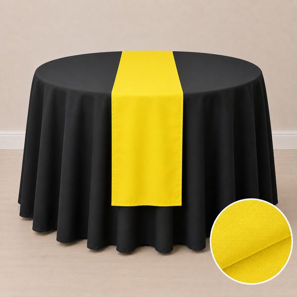 12'' x 108'' regular fabric table runner