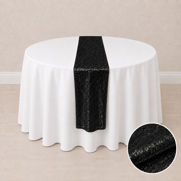 12'' x 108'' sequin table runner