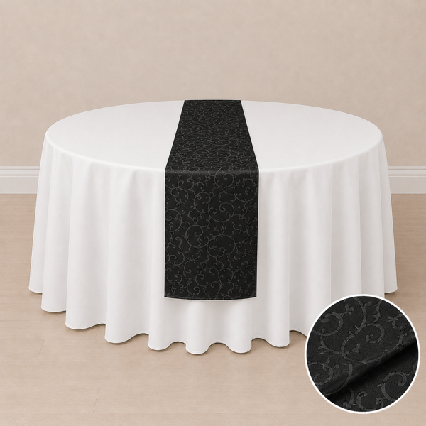 12'' x 108'' jacquard table runner
