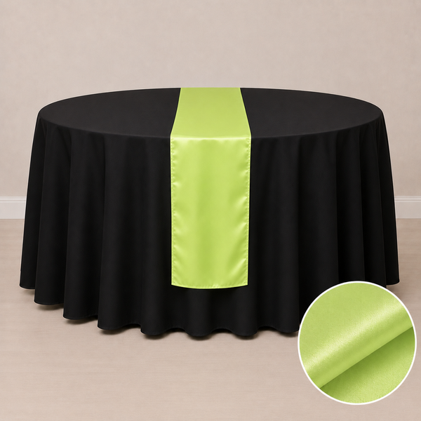 12'' x 108'' satin table runner