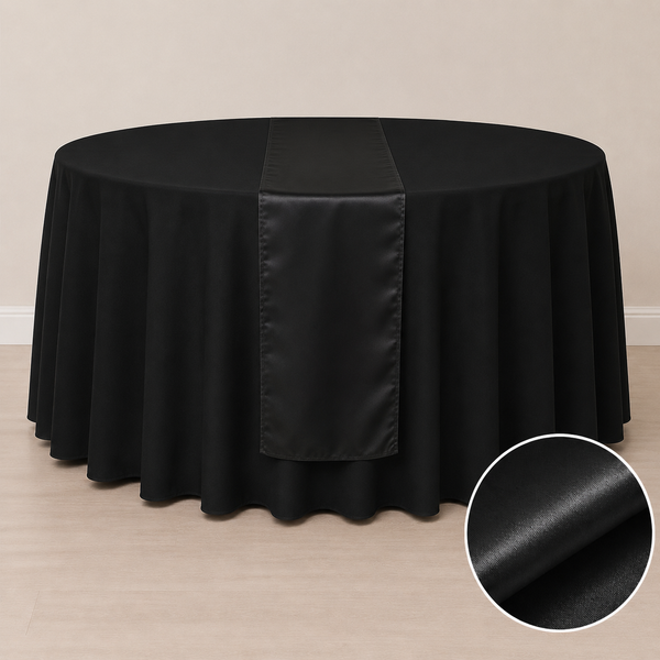 12'' x 108'' satin table runner