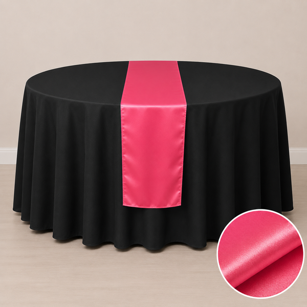 12'' x 108'' satin table runner
