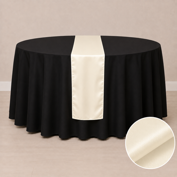 12'' x 108'' satin table runner