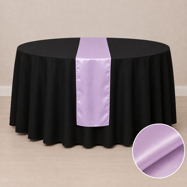12'' x 108'' satin table runner