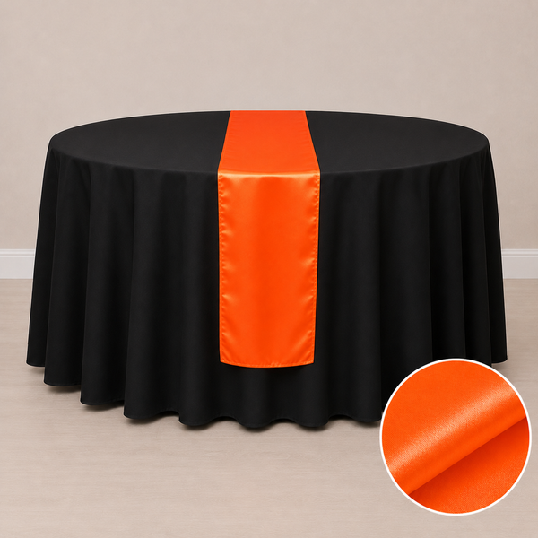 12'' x 108'' satin table runner
