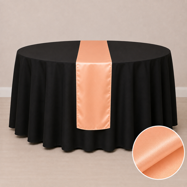 12'' x 108'' satin table runner