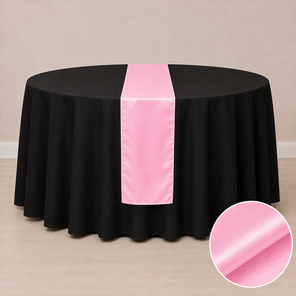 12'' x 108'' satin table runner