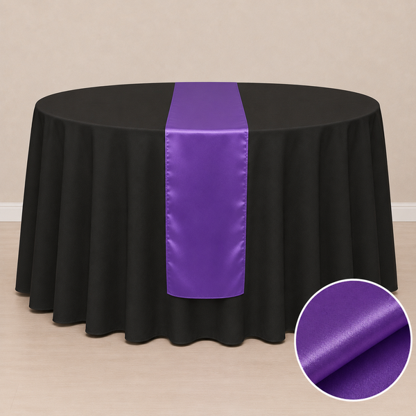 12'' x 108'' satin table runner