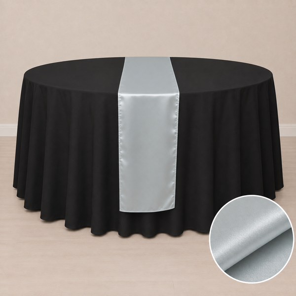 12'' x 108'' satin table runner