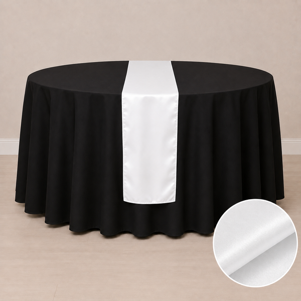 12'' x 108'' satin table runner