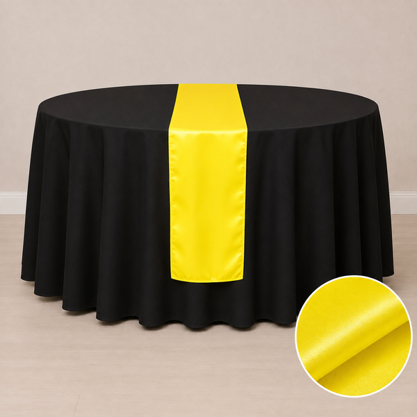 12'' x 108'' satin table runner