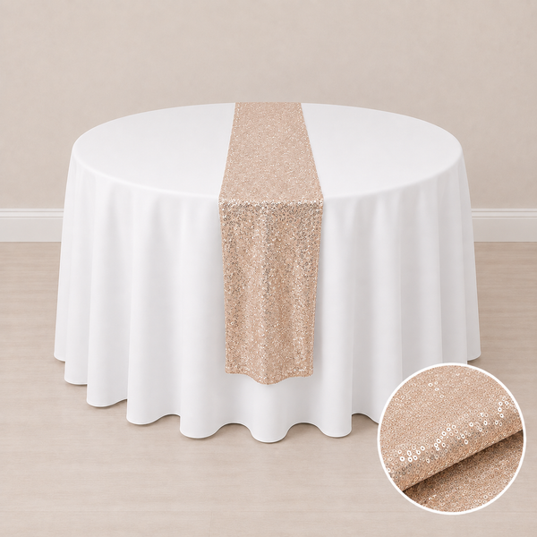 12'' x 108'' sequin table runner