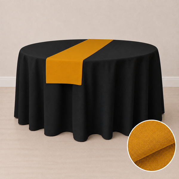 12'' x 84'' regular fabric table runner