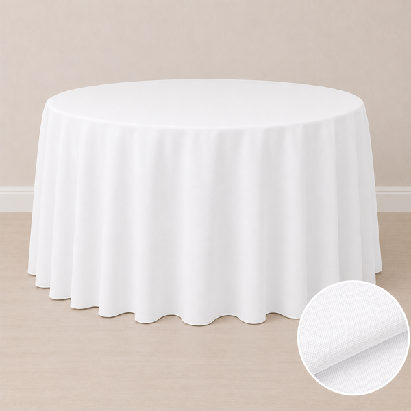 132’’ round tablecloth