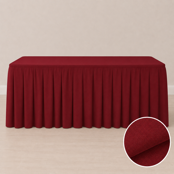 14' table skirt