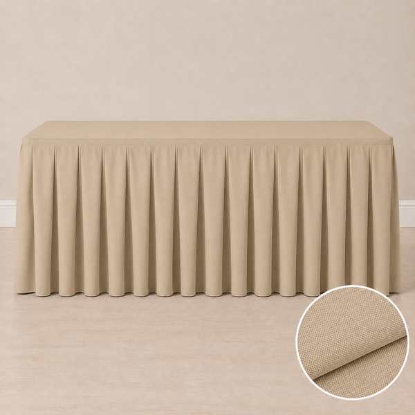 21' table skirt