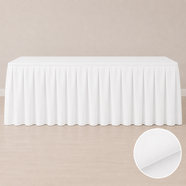 21' table skirt