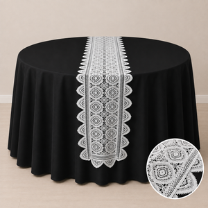 14'' x 108'' lace table runner