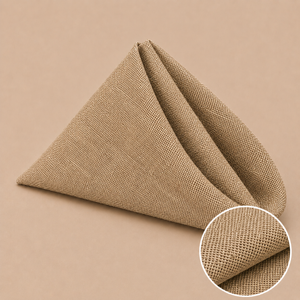 18'' x 18'' faux burlap napkin (per dozen)