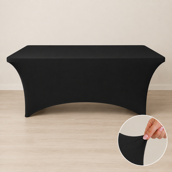 6' spandex tablecloth (for narrow tables)