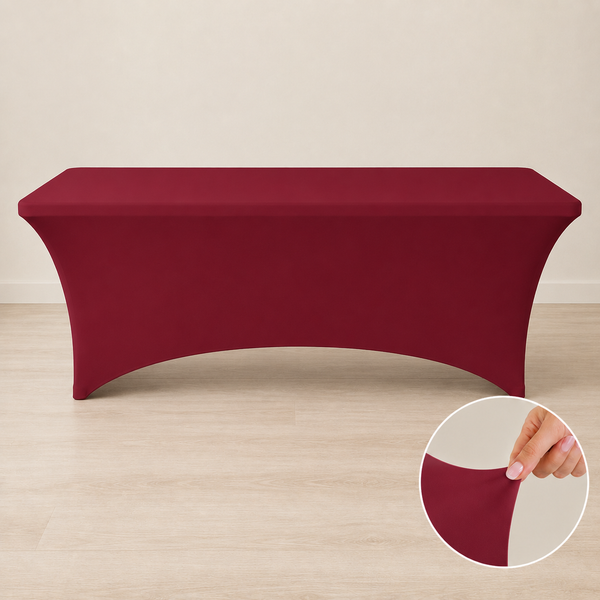 6' spandex tablecloth