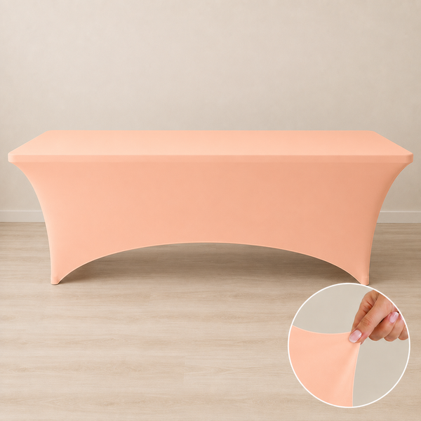 6' spandex tablecloth