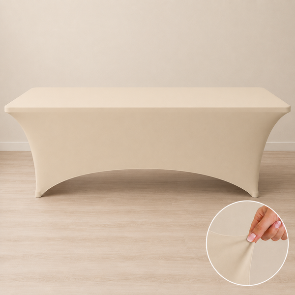 6' spandex tablecloth