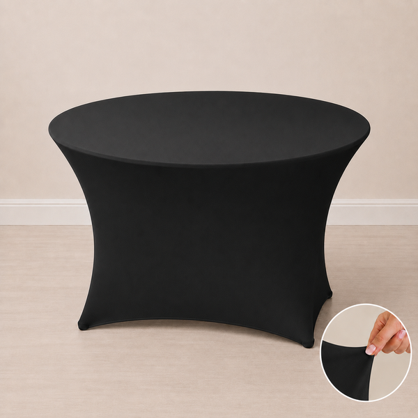 6-ft round spandex tablecloth