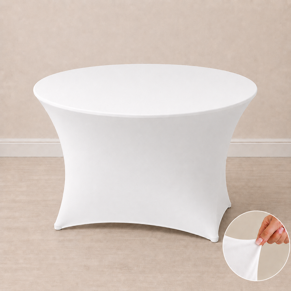 5-ft round spandex tablecloth