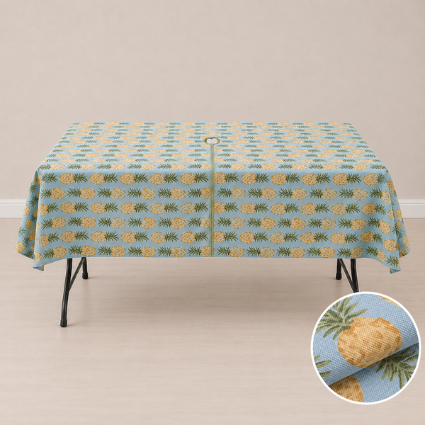 54'' x 72'' tablecloth for parasol (pina pattern)