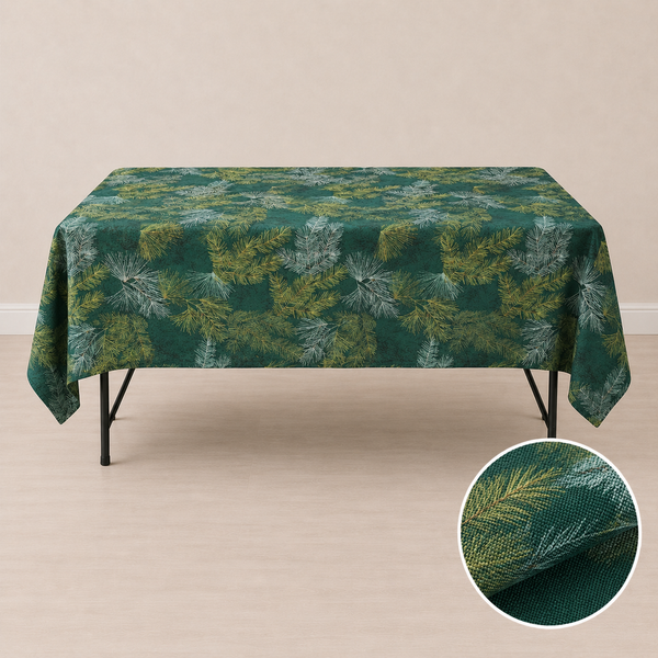 58'' x 78'' tablecloth (pine pattern)