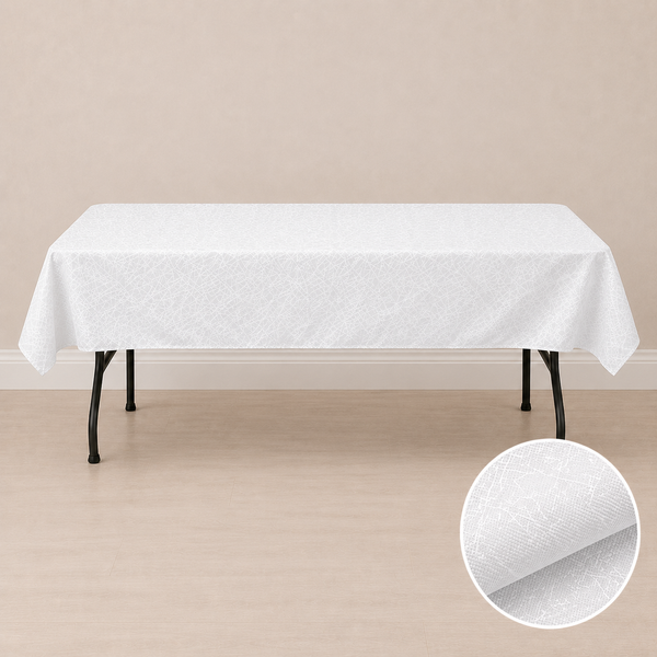 54'' x 80'' tablecloth (crystal pattern)