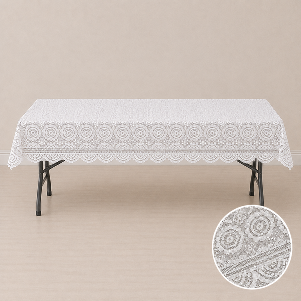 54'' x 80'' lace tablecloth
