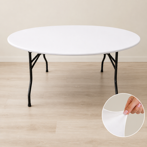 5-ft round spandex table topper (tablecloth)