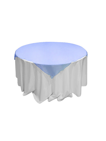 60'' x 60'' organza tablecloth
