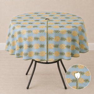 60'' round tablecloth for parasol (pina pattern)
