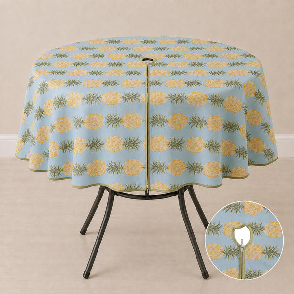 60'' round tablecloth for parasol (pina pattern)