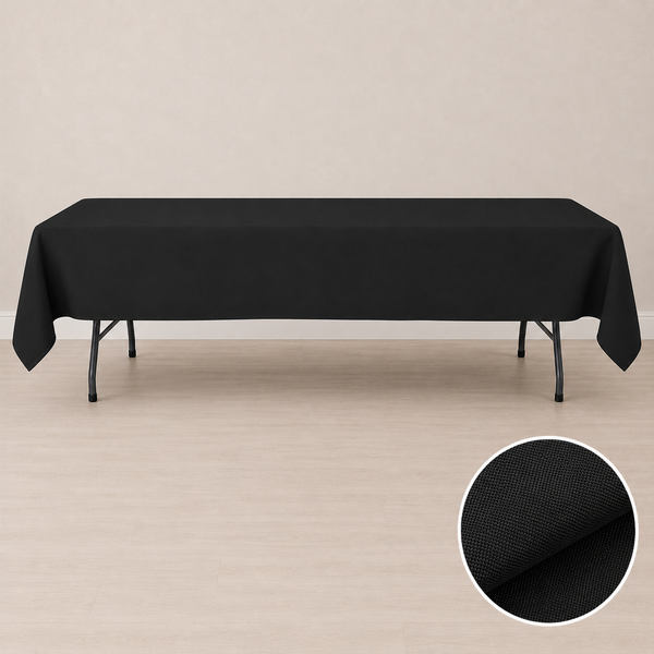 48'' x 102'' tablecloth (for narrow tables)