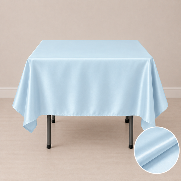 60'' x 60'' satin tablecloth