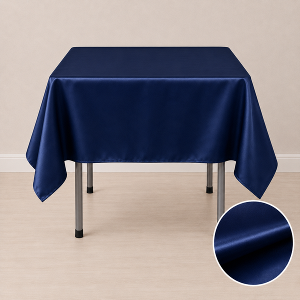 60'' x 60'' satin tablecloth