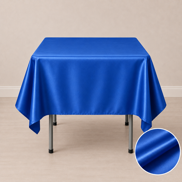 60'' x 60'' satin tablecloth
